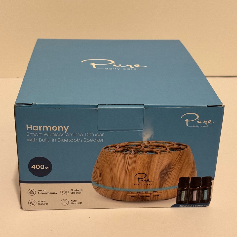 Harmony Pure Daily Care Aroma Diffuser Humidifer WiFi Speaker Essential Oils